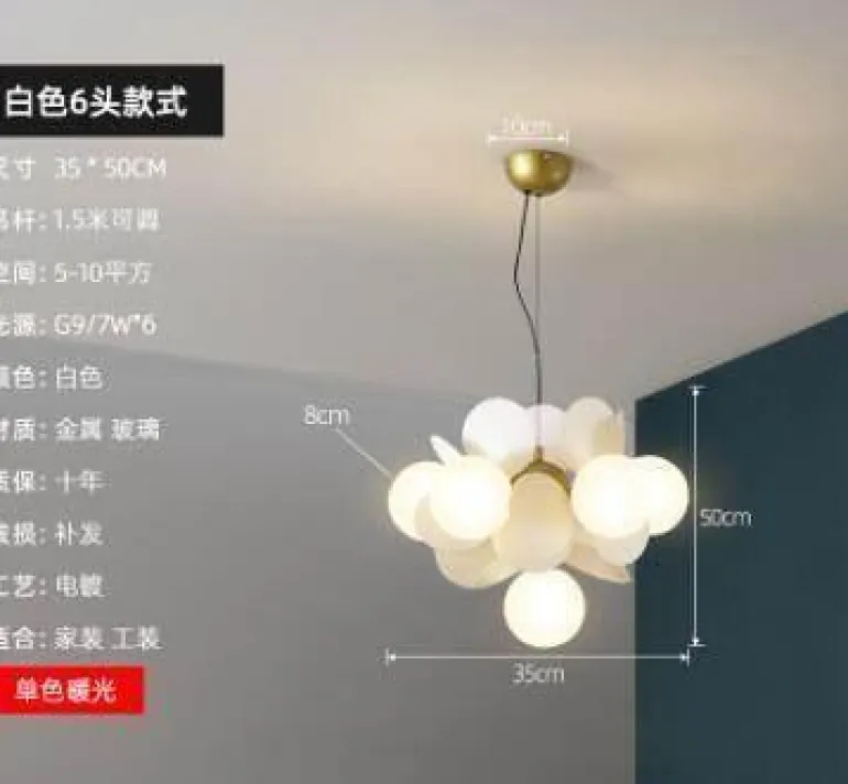 Nordic Multicolor LED Pendant Lights - Artistic Tree Design