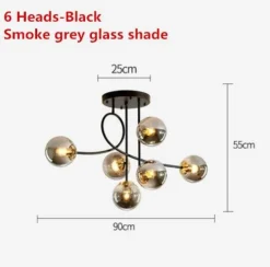 Nordic Pendant Chandelier Light - Elegant Hanging Fixture