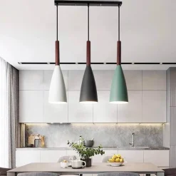 Nordic Pendant Light - Colorful Modern Hanging Fixture