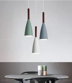 Nordic Pendant Light - Colorful Modern Hanging Fixture