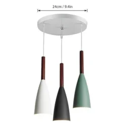 Nordic Pendant Light - Colorful Modern Hanging Fixture