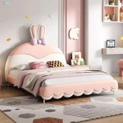 Nordic Princess Rabbit Kinderbett - Gemütliches Kinderbettwäscheset