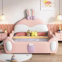 Nordic Princess Rabbit Kinderbett - Gemütliches Kinderbettwäscheset