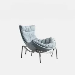 Nordic Rocking Chair - Relaxed Casual Wave Design