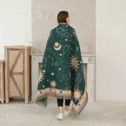 Nordic Star Decke - Sonnengott Picknickmatte Sofabezug