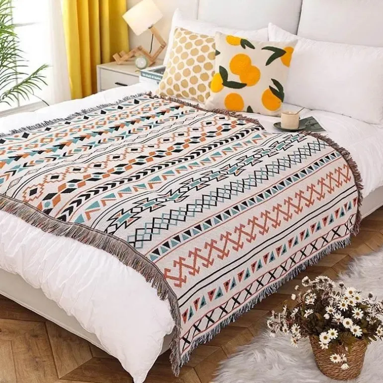 Nordic Star Decke - Sonnengott Picknickmatte Sofabezug