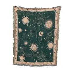 Nordic Star Decke - Sonnengott Picknickmatte Sofabezug