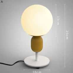 Nordic Table Lamp - Elegant Matte Finish Design