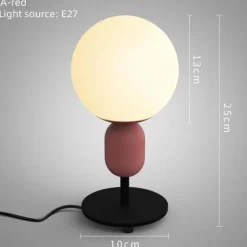 Nordic Table Lamp - Elegant Matte Finish Design