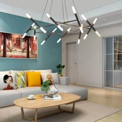 Nordic Tree Branch Chandelier - Modern Elegant Lighting Fixture