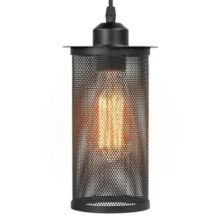 Nordic Vintage Iron Cage Lamp - Loft Style Lighting