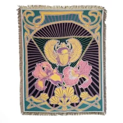 Nordische Überwurfdecke - Gemütliches Bohemian-Sofa und Picknickmatte