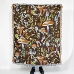 Nordische Überwurfdecke - Gemütliches Bohemian-Sofa und Picknickmatte