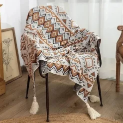 Nordische Überwurfdecke - Gemütliches Acryl-Winter-Sofabettdekor