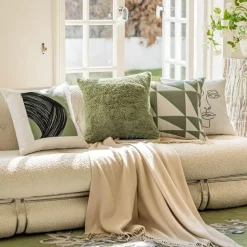 Nordische bestickte Kissenbezüge - Luxuriöses modernes Dekor