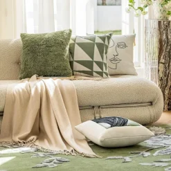 Nordische bestickte Kissenbezüge - Luxuriöses modernes Dekor