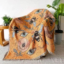 Nordische Freizeitdecke – multifunktionale Sofadecke, Wandteppich-Dekor