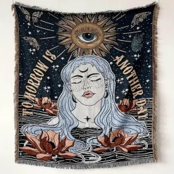 Nordische Freizeitdecke – multifunktionale Sofadecke, Wandteppich-Dekor