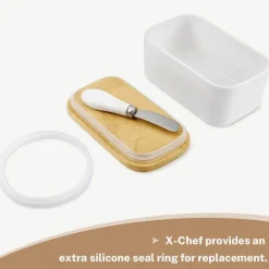 Nordische minimalistische Butteraufbewahrungsbox - Stilvoller Küchenorganizer