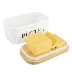 Nordische minimalistische Butteraufbewahrungsbox - Stilvoller Küchenorganizer