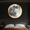 Nordische Mondlampe – Kunstvolles dekoratives Nachtlicht