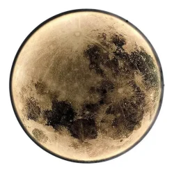 Nordische Mondlampe – Kunstvolles dekoratives Nachtlicht