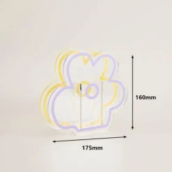 Nordische Regenbogenvase – Modernes geometrisches Wohndekor
