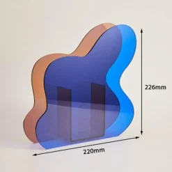 Nordische Regenbogenvase – Modernes geometrisches Wohndekor