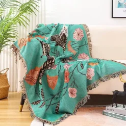 Nordische Schmetterlingsdecke - Gemütliche Dekodecke