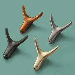 Nordische Stierkopf-Wandhaken – rustikale dekorative Kleiderbügel