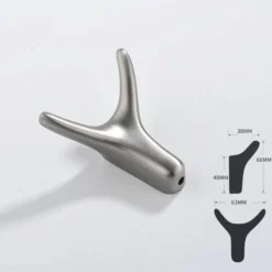 Nordische Stierkopf-Wandhaken – rustikale dekorative Kleiderbügel