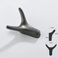 Nordische Stierkopf-Wandhaken – rustikale dekorative Kleiderbügel