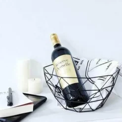 Nordischer Aufbewahrungskorb aus Eisen – Kreativer Home Organizer