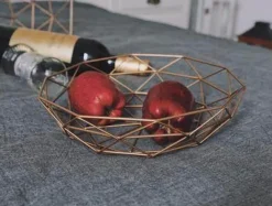 Nordischer Aufbewahrungskorb aus Eisen – Kreativer Home Organizer