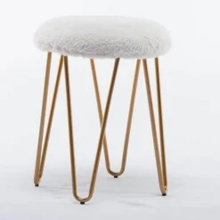 Nordischer Eisenschafhocker – Stilvolles Wohndekor