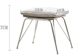 Nordischer Schaukelstuhl – Moderne, lässige Wohnmöbel