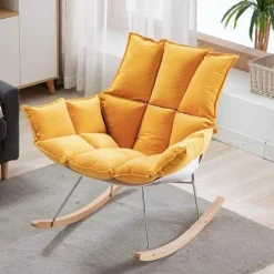 Nordischer Schaukelstuhl – Moderne, lässige Wohnmöbel