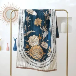 Nordisches Badetuch aus Baumwolle – groß, 80 x 160 cm, weich, schnelltrocknend, ethnischer Boho-Stil