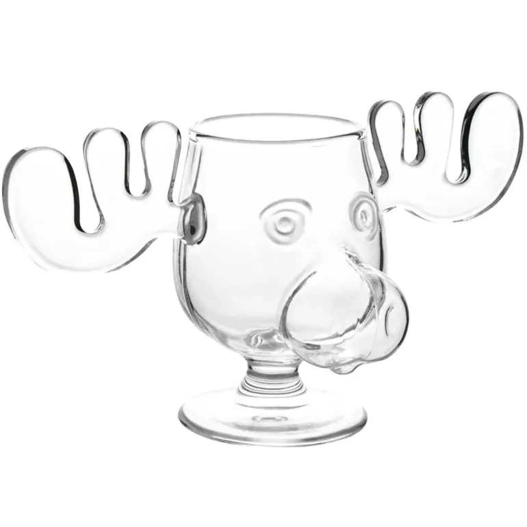 Nordisches Geweih-Trinkglas – Neuartiger Getränkebecher