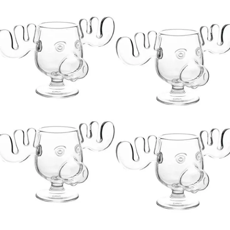 Nordisches Geweih-Trinkglas – Neuartiger Getränkebecher