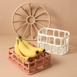 Nordisches Obsttablett aus Harz – Kreatives Hohldesign-Dekor