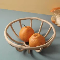 Nordisches Obsttablett aus Harz – Kreatives Hohldesign-Dekor