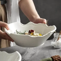 Notch Design Keramikschale – Dekorative Schale