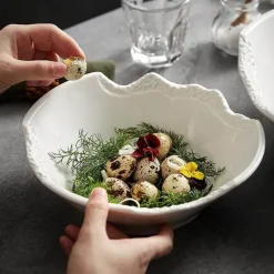 Notch Design Keramikschale – Dekorative Schale