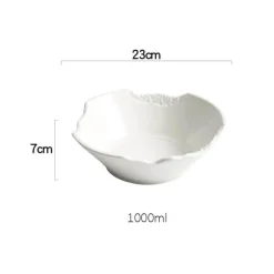 Notch Design Keramikschale – Dekorative Schale