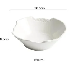 Notch Design Keramikschale – Dekorative Schale