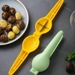 Nussknacker für Kastanien, Walnüsse, Clip-Zange, Schäler, Schneider, Öffner