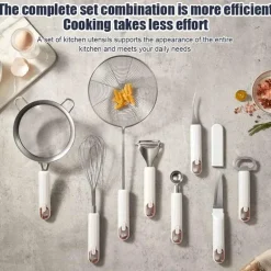 Obstausstecher und Eisportionierer aus Edelstahl – Werkzeug mit doppeltem Verwendungszweck