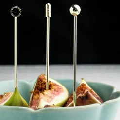 Obstgabel-Set aus Edelstahl – elegantes Geschirr-Utensil