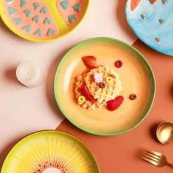 Obstteller-Set aus Keramik – dekorative Serviergeschirr für das Esszimmer